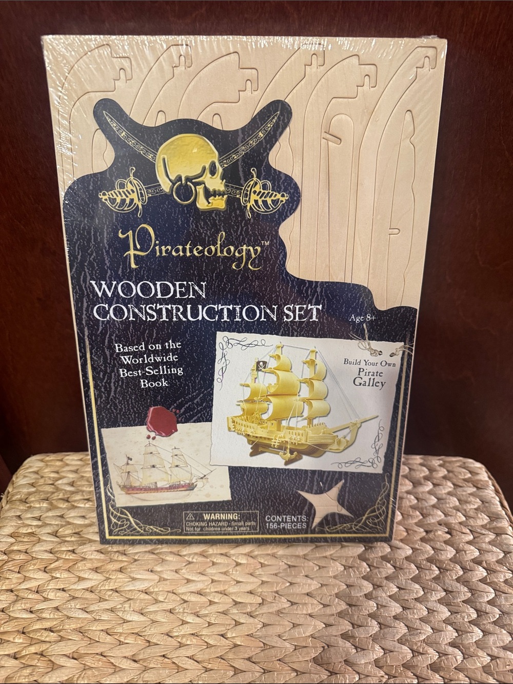 Wooden Pirate Ship Model